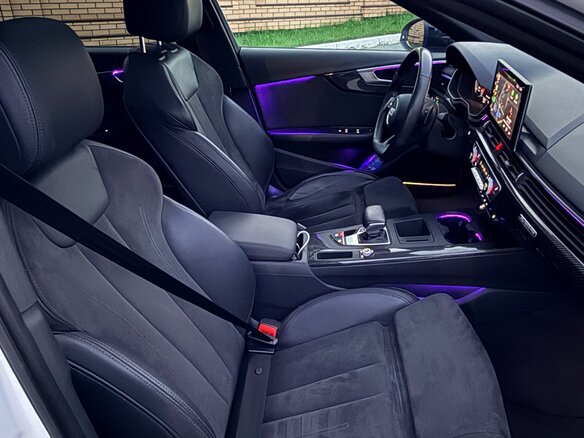 2021 Audi A4 45 TFSI V (B9) Рестайлинг, белый, 4100000 рублей - вид 6