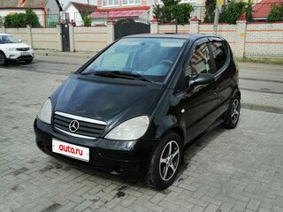 2000 Mercedes-Benz A-Класс 140 I (W168), чёрный, 460000 рублей, вид 2