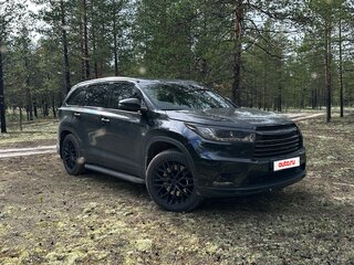 2014 Toyota Highlander III (XU50), чёрный, 3750000 рублей, вид 1
