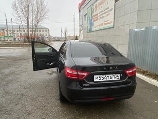 2016 Lada (ВАЗ) Vesta I, чёрный, 750000 рублей, вид 3