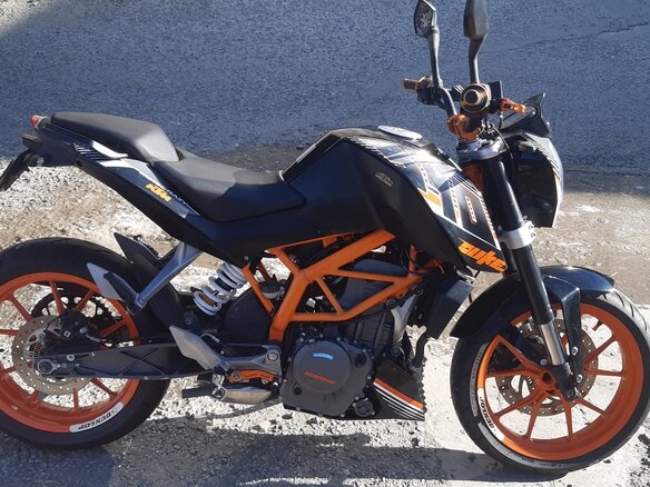 2016 KTM 390 Duke, оранжевый, 325000 рублей - вид 5