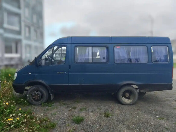 2005 ГАЗ ГАЗель (3221), синий, 320000 рублей - вид 5