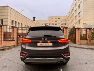 2019 Hyundai Santa Fe IV, серый, 3700000 рублей, вид 5