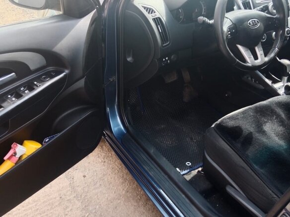 2010 Kia Ceed I Рестайлинг, синий, 980000 рублей - вид 9