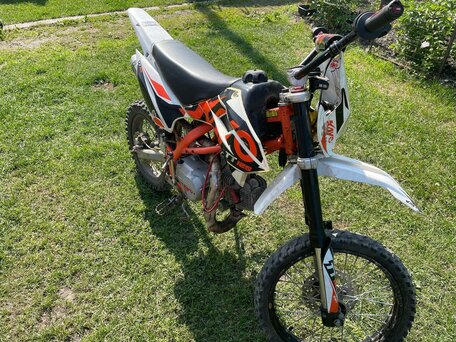2023 Kayo Basic TT125EM, оранжевый, 65000 рублей, вид 3