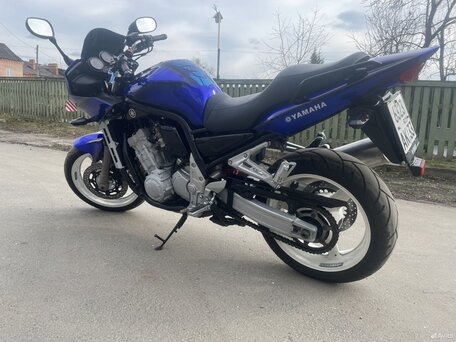 2002 Yamaha FZS1000 Fazer, синий, 415000 рублей, вид 3