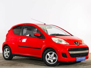 2010 Peugeot 107 I Рестайлинг, красный, 729000 рублей, вид 1