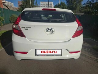 2016 Hyundai Solaris I Рестайлинг, белый, 1110000 рублей, вид 5