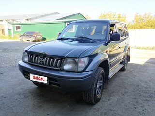 1998 Toyota Land Cruiser Prado 90 Series, зелёный, 495000 рублей, вид 2