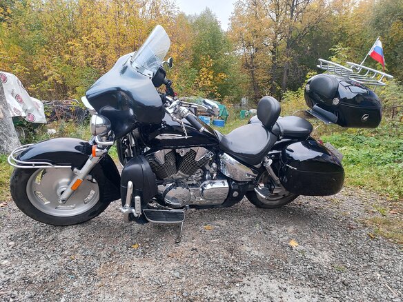 2008 Honda VTX 1300, чёрный, 550000 рублей - вид 1