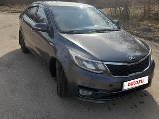 2016 Kia Rio III Рестайлинг, серый, 525000 рублей, вид 2