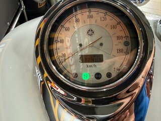 2008 Yamaha XVS1100, белый, 640000 рублей, вид 4