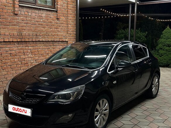 2011 Opel Astra J, чёрный, 560000 рублей - вид 7