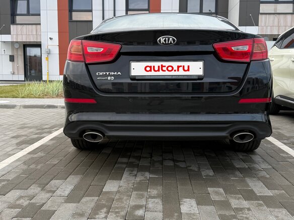 2013 Kia Optima III, чёрный, 836177 рублей - вид 1