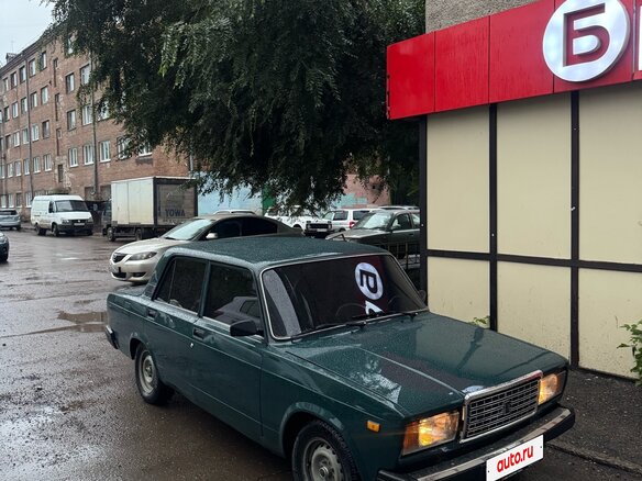 2007 Lada (ВАЗ) 2107, зелёный, 185000 рублей - вид 8