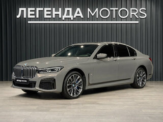 2019 BMW 7 серии 740d xDrive VI (G11/G12) Рестайлинг, серый, 5490000 рублей, вид 1