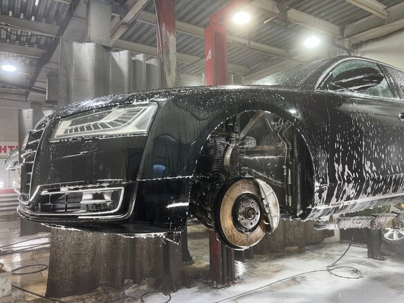 2016 Audi A8 Long III (D4) Рестайлинг, чёрный, 3100000 рублей - вид 13