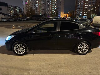 2011 Hyundai Solaris I, чёрный, 575000 рублей, вид 5