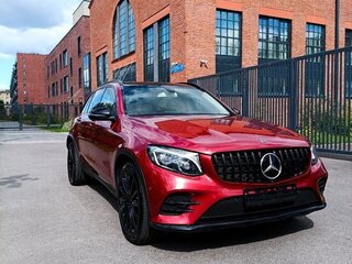 2017 Mercedes-Benz GLC AMG 43 AMG I (X253), красный, 3400000 рублей, вид 1