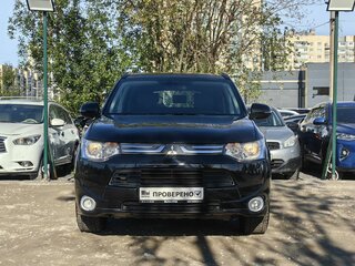2012 Mitsubishi Outlander III, чёрный, 889000 рублей, вид 2