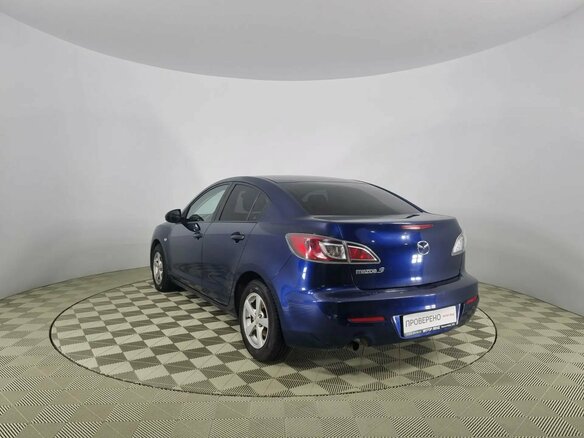 2012 Mazda 3 II (BL) Рестайлинг, синий - вид 7