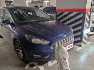 2016 Ford Focus III Рестайлинг, синий, 950000 рублей, вид 4