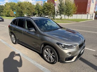 2017 BMW X1 18d xDrive II (F48), серый, 2649000 рублей, вид 2