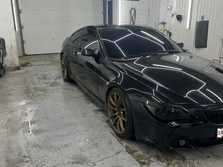 2006 BMW 6 серии 650i II (E63/E64), чёрный, 1500000 рублей, вид 3