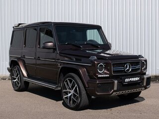 2016 Mercedes-Benz G-Класс AMG 63 AMG I (W463) Рестайлинг 3, коричневый, 5500000 рублей, вид 1