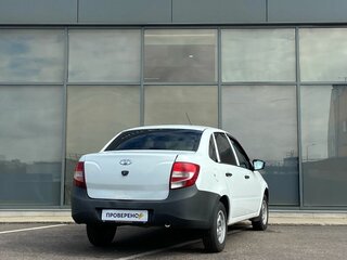 2018 Lada (ВАЗ) Granta I, белый, 289000 рублей, вид 4