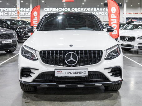 2018 Mercedes-Benz GLC Coupe 250 I (C253), белый, 3745942 рублей, вид 4