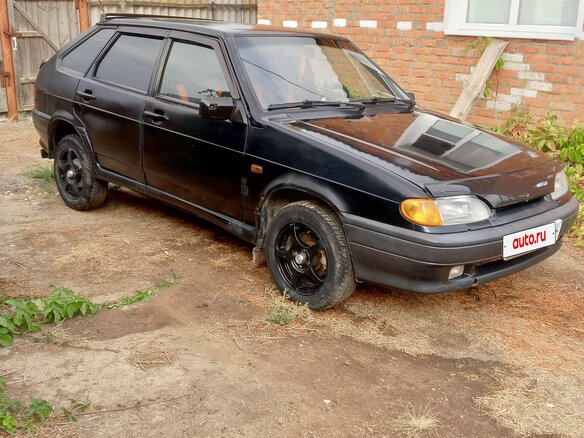 2007 Lada (ВАЗ) 2114, чёрный