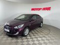 2011 Hyundai Solaris I, фиолетовый, 835000 рублей