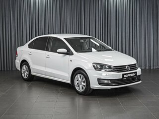 2018 Volkswagen Polo V Рестайлинг, белый, 1099000 рублей, вид 1