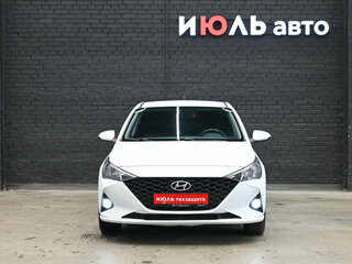2020 Hyundai Solaris II Рестайлинг, белый, 1560000 рублей, вид 2