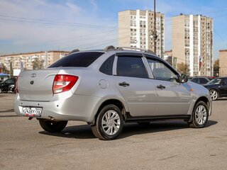 2012 Lada (ВАЗ) Granta I, серебристый, 299000 рублей, вид 5