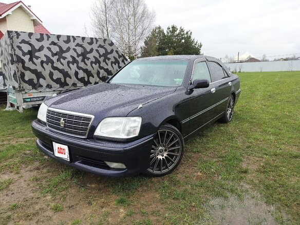 2002 Toyota Crown XI (S170), синий, 1150000 рублей - вид 2
