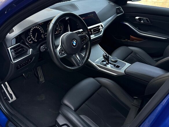 2020 BMW 3 серии 320d xDrive VII (G2x), синий, 4100000 рублей - вид 8