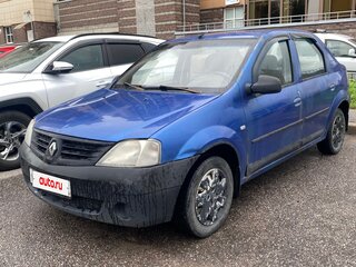 2006 Renault Logan I, синий, 199999 рублей, вид 1