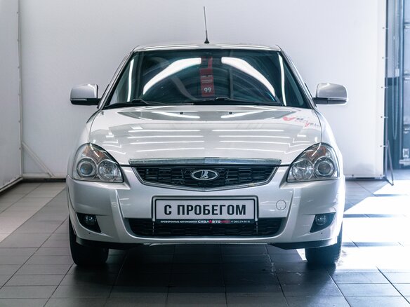 2014 Lada (ВАЗ) Priora I Рестайлинг, серый, 540000 рублей - вид 1
