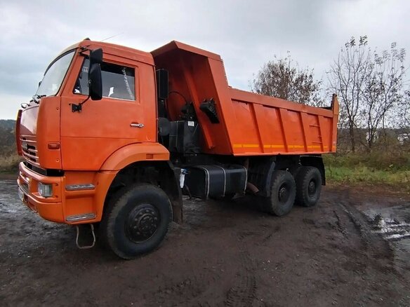 2011 КамАЗ 6522, оранжевый, 2000000 рублей