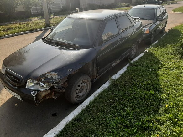 2006 Lada (ВАЗ) 2110, чёрный, 55000 рублей - вид 1