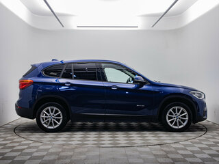 2017 BMW X1 18i sDrive II (F48), синий, 1998000 рублей, вид 4