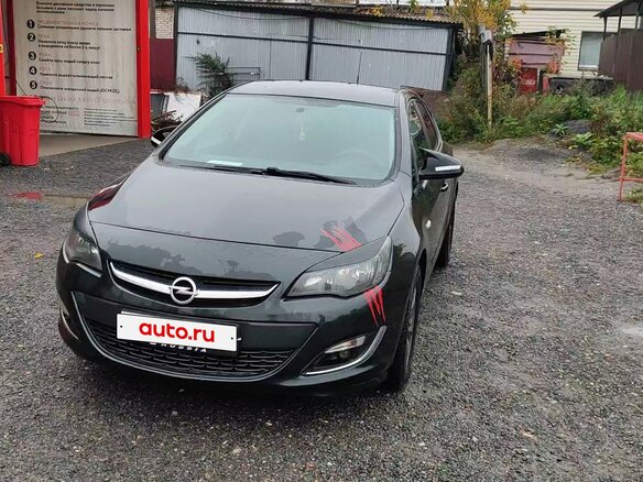 2012 Opel Astra J Рестайлинг, чёрный, 750000 рублей - вид 19