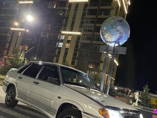 2004 Lada (ВАЗ) 2115, серебристый, 140000 рублей, вид 4