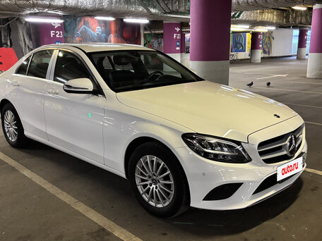 2019 Mercedes-Benz C-Класс 180 IV (W205) Рестайлинг, белый, 2900000 рублей, вид 4