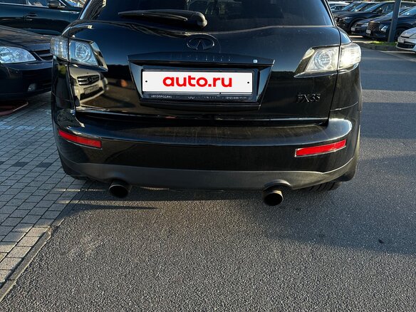 2006 Infiniti FX35 I (S50) Рестайлинг, чёрный, 795000 рублей - вид 2