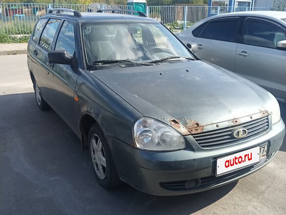 2010 Lada (ВАЗ) Priora I, зелёный, 200000 рублей - вид 1
