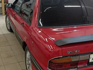 1988 Mitsubishi Galant VI, красный, 900000 рублей, вид 4