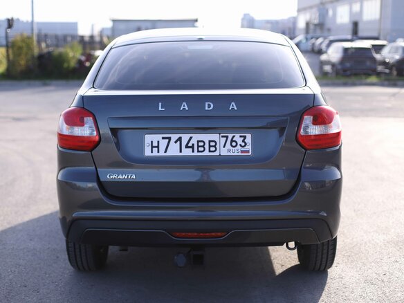 2020 Lada (ВАЗ) Granta I Рестайлинг, серый, 600000 рублей - вид 5